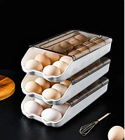 Контейнер для яиц "Egg Storage Box" в белом цвете - это практичное и стильное решение для организации хранения