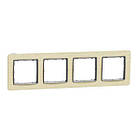 Рамка на чотири поста Schneider Sedna Elements SDD380804