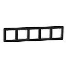 Рамка на п'ять постів Schneider Sedna Elements SDD391805 камінь