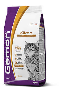 Gemon Kitten курка з рисом 2 кг | 7 кг | 20 кг