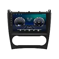 Штатная магнитола Mercedes C (W203) 2004-2007 9" IPS 2/16Gb GPS WiFi BT USB DSP Android 12