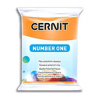 Полимерная глина, Cernit Number One, Оранжевый №752, 56 гр.