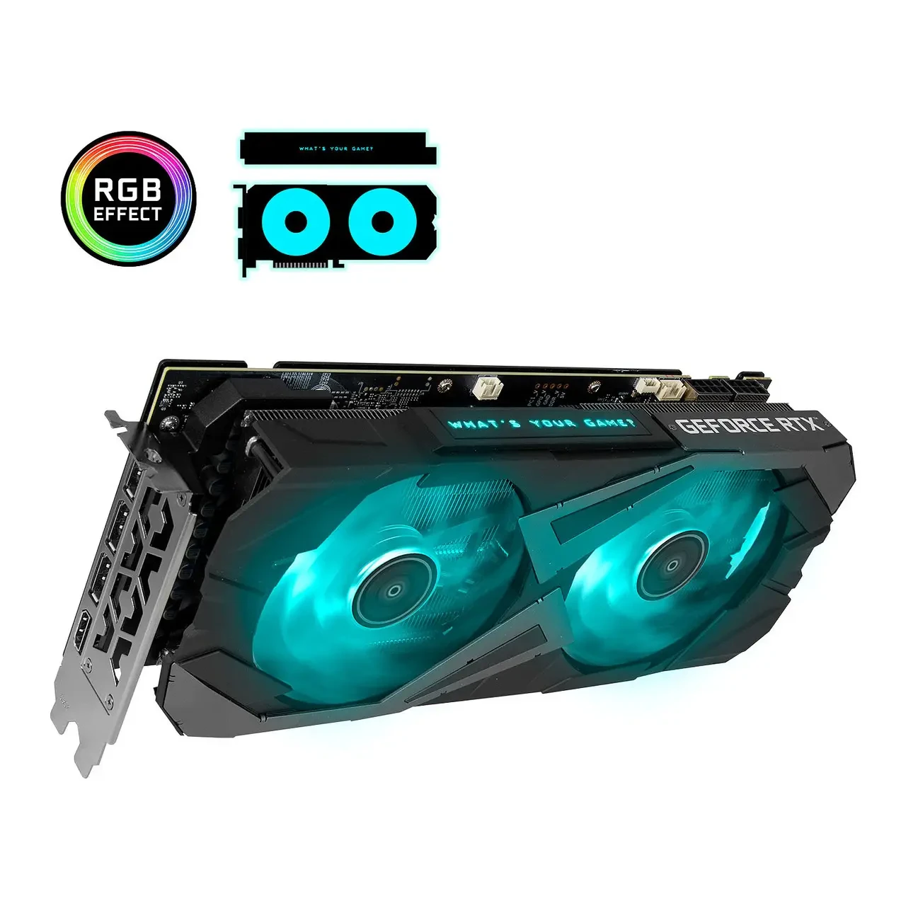 Игровая видеокарта KFA2 GeForce RTX 3070 EX (1-Click OC) (37NSL6MD2V7K) для ПК - фото 8 - id-p2037437121