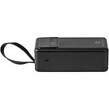 Повербанк з ліхтарем і дисплеєм LENYES 521D-50000mAh PD 22.5W Power Bank Реальна місткість, фото 2