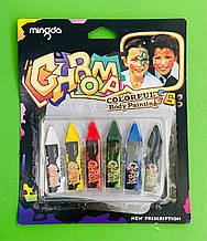 Канц Фарби-олівці аквагрим 6 кол. /3006/ (1/24)