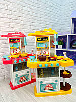 Подарочный набор "Кухонька" для девочек. Кухонный набор для детей, детская кухня, игрушечный кухонный набор