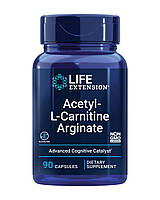 Life Extension Acetyl-L-Carnitine Arginate, Ацетил-L-карнітин Аргінат, 90 капсул