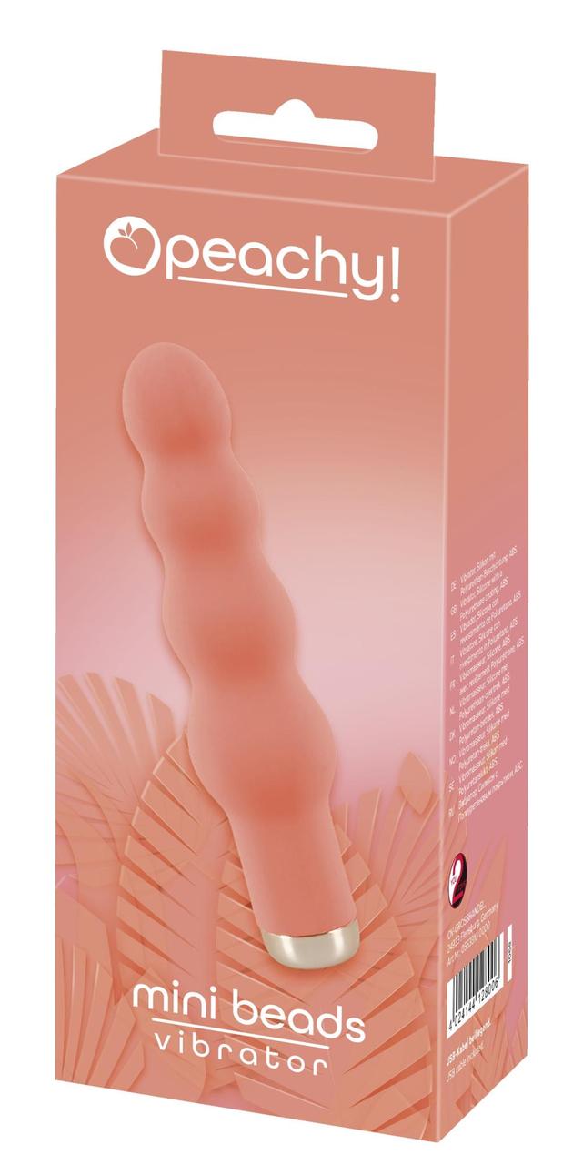 Рельєфний міні вібратор Mini Beads Vibrator 10 режимів вібрації