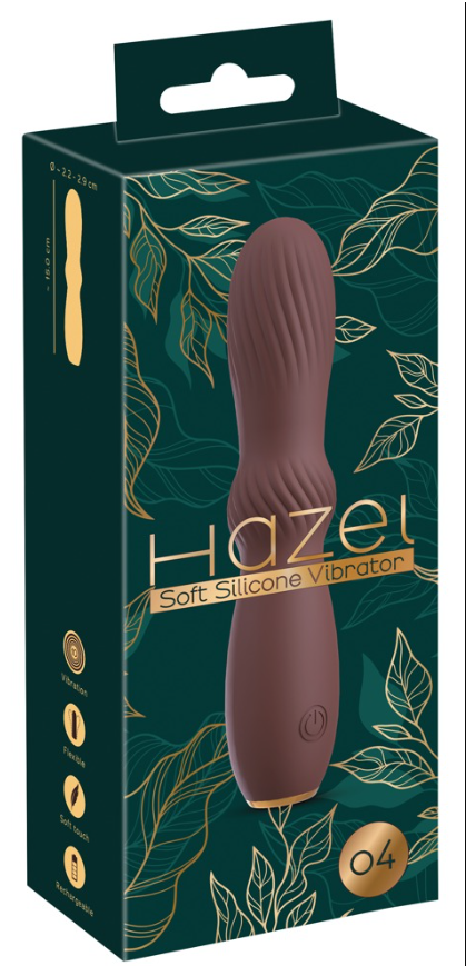 Вібратор зі стимулюючим валом із 10 режимами вібрації Hazel 04