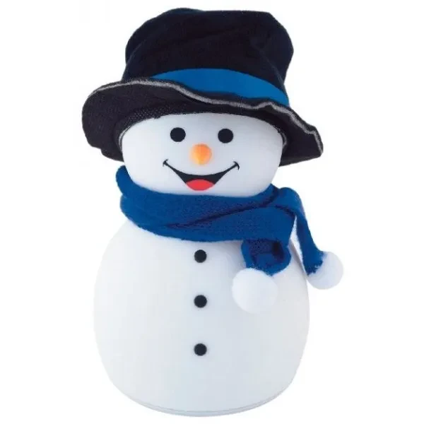 Нічник Infinity Snowman Black Hat led night