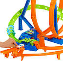 Трек Хот Вілс Гігантська петля Божевільні зіткнення Hot Wheels Epic Crash Dash HNL97, фото 7