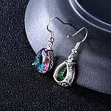 Сережки "Крапля" біжутерія, фото 4