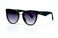 Черные женские очки классические солнцезащитные очки на лето Atmosfera Adwear Чорні жіночі окуляри класичні