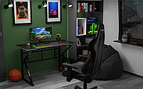 Ігровий геймерський стіл Gaming Black комп'ютерний стіл для геймера професійний для ПК, фото 4