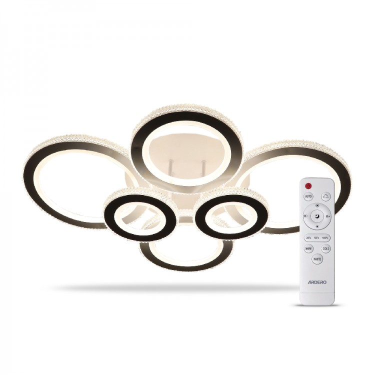 Світлодіодний світильник AL6166ARD 75W 3000-6500К 7200Лм VIVID 800х570х165 мм з ПДК