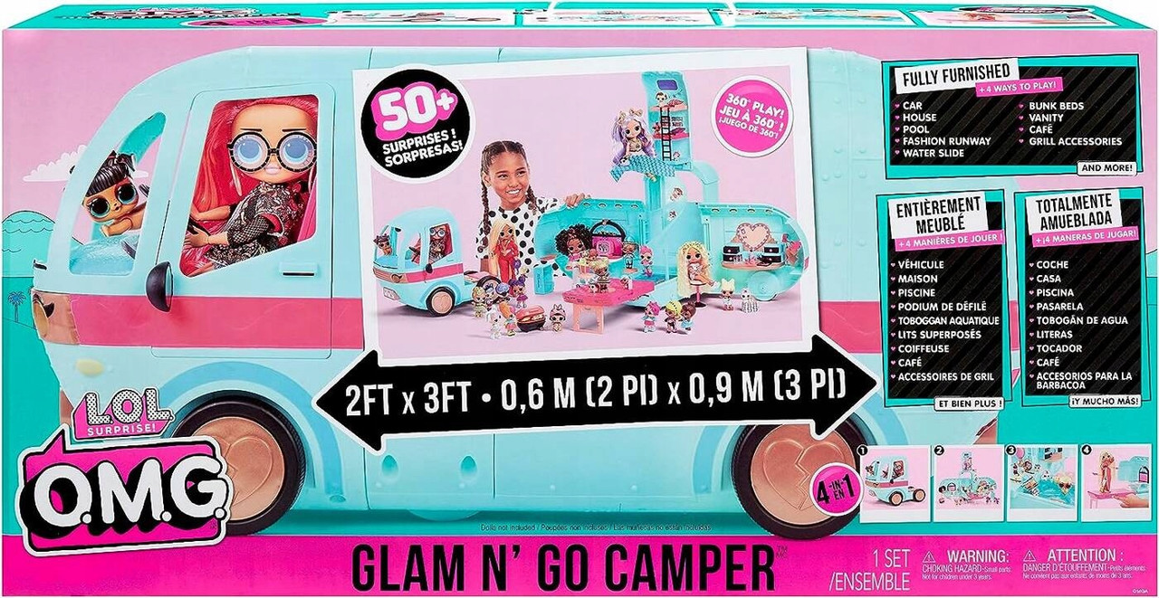 ЛЯЛЬКОВИЙ КЕМПЕР LOL SURPRISE GLAM N'GO 502500 лол