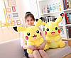 М'яка плюшева іграшка Пікачу для дитини, 65 см, Жовта, фото 2