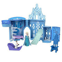Игровой набор Mattel Disney Frozen Замок принцессы Эльзы Холодное сердце HLX01