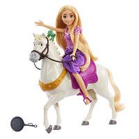 Игровой набор Mattel Рапунцель Принцесса с Максимусом и Паскалем Disney Princess HLW23