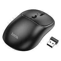 Мышь компьютерная Hoco GM25 Royal dual-mode busіness wireless mouse 1600 DPI Черный