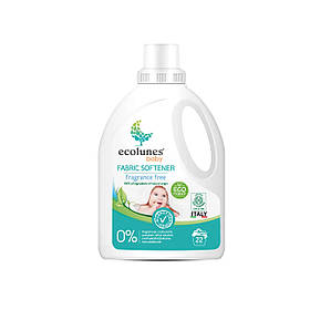 Гіпоалергенний органічний пом'якшувач для дитячого одягу Ecolunes без запаху, 1000 мл