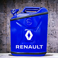 Мини Бар Канистра Портативный 20 л. "Renault". Именной подарок. Подарочный набор для мужчины