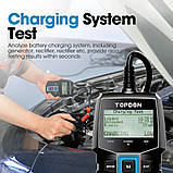 Тестер акумуляторних батарей Topdon ВТ100, фото 6
