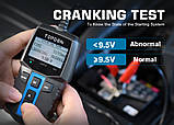 Тестер акумуляторних батарей Topdon ВТ100, фото 8