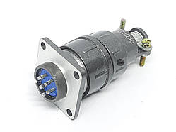 Роз'єм CX16-7pin комплект (Гніздо з фланцем + штекер)