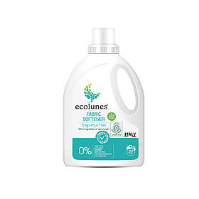 Гіпоалергенний органічний пом'якшувач тканини Ecolunes без запаху, 1000 мл.