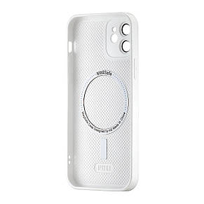 Чохол AG-Matte with MagSafe Protected Camera iPhone 12 White, фото 4