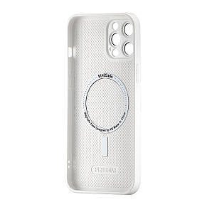 Чохол AG-Matte with MagSafe Protected Camera iPhone 14 Pro Max White, фото 4