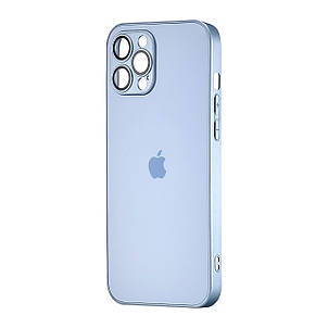 Чохол AG-Matte with MagSafe Protected Camera iPhone 14 Pro Max Light Blue, фото 1