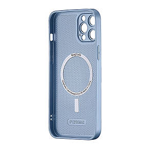 Чохол AG-Matte with MagSafe Protected Camera iPhone 14 Pro Max Light Blue, фото 4