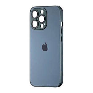 Чохол AG-Matte with MagSafe Protected Camera iPhone 13 Pro Green, фото 1