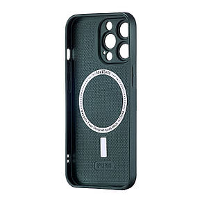 Чохол AG-Matte with MagSafe Protected Camera iPhone 13 Pro Green, фото 4