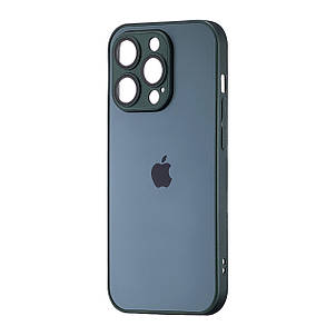 Чохол AG-Matte with MagSafe Protected Camera iPhone 14 Pro Green, фото 1