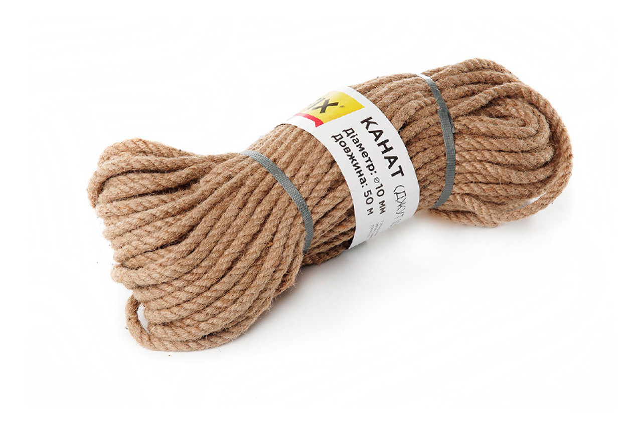 Канат джутовий Unifix 16мм x 50м (699568), фото 1