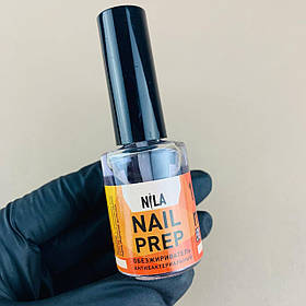 Nila Nail Prep Знежирювач з антибакт. ефектом, скло + кистьочка, 10 мл