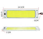 Світлодіодний світильник внутрішнє освітлення кабіни вантажівки або авто 12-24v (панель підсвічування), фото 3