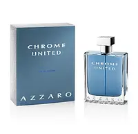 Azzaro Chrome United 100 мл - туалетная вода (edt), примятый