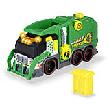 Машинка Dickie Toys Сміттєвоз з контейнером зі світловими та звуковими ефектами 41см (3307001), фото 4