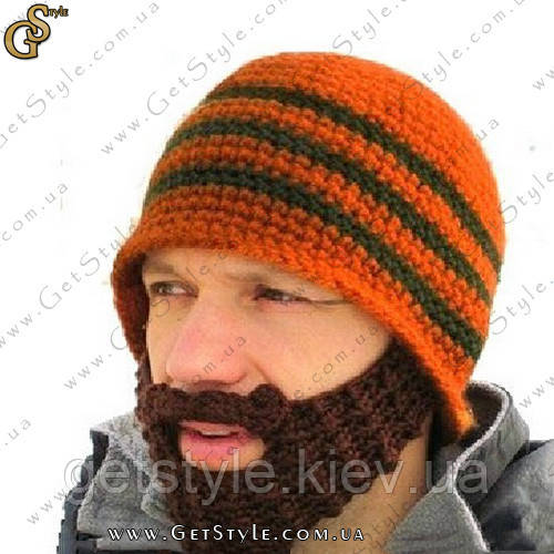 Дитяча шапка з бородою Beard Men