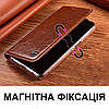 Чохол для Honor 100 книжка з НАТУРАЛЬНОЇ МАРМУРНОЇ ШКІРИ із підставкою протиударний магнітний "MARBLE", фото 6