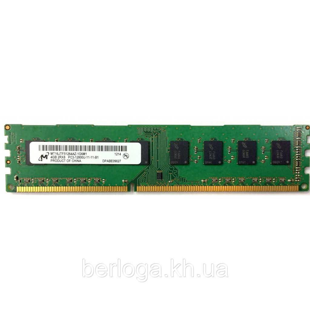 Модуль пам'ятi Micron DDR3 4Gb 1600MHz