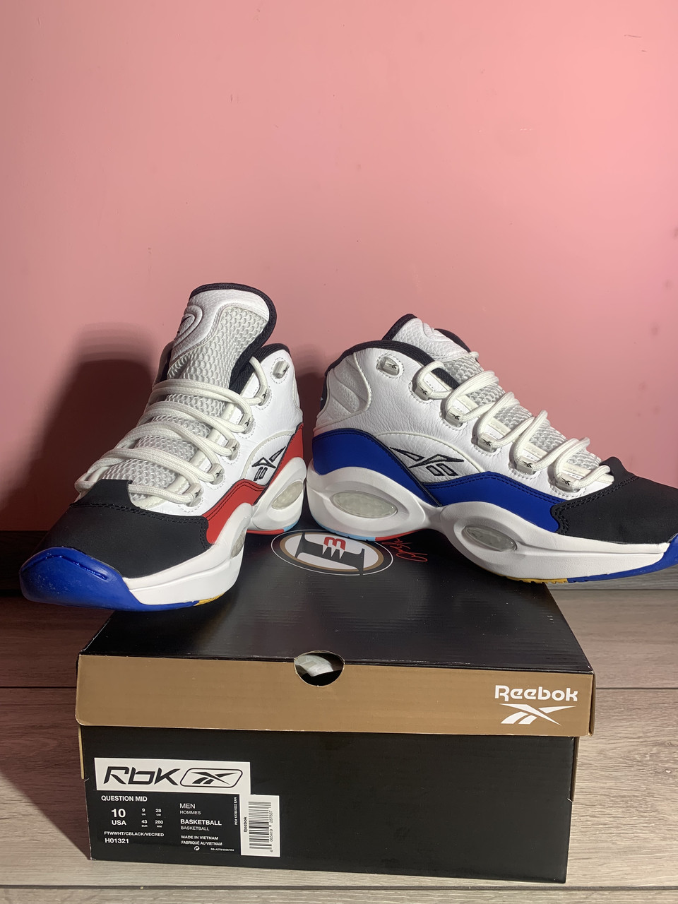 Reebok question donna shop oro