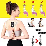 Розумний коректор постави для спини з вібрацією з датчиком неправильного положення Рожевий SV227, фото 3