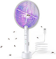 Электрическая ракетка для борьбы с комарами PALONE 3000V ракетка для борьбы с насекомыми 2 в 1 с аккумулятором