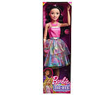 Велика лялька Барбі Barbie Tie Dye Style Best Fashion Friend Doll Найкраща подруга Брюнетка 71 см оригінал, фото 2