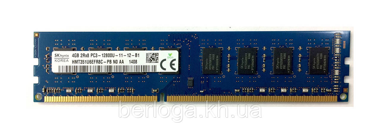 Пам'ять SK  hynix 4 GB DDR3 1600 MHz (HMT351U6EFR8C-PB)